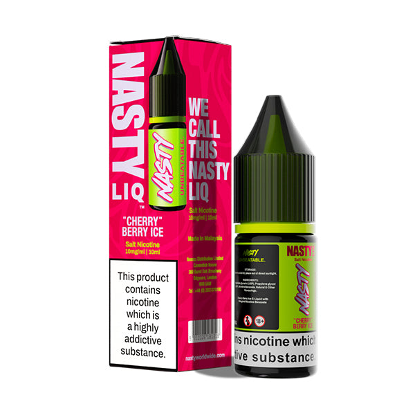 Nic Salt Nasty Liq - Cherry Berry Ice