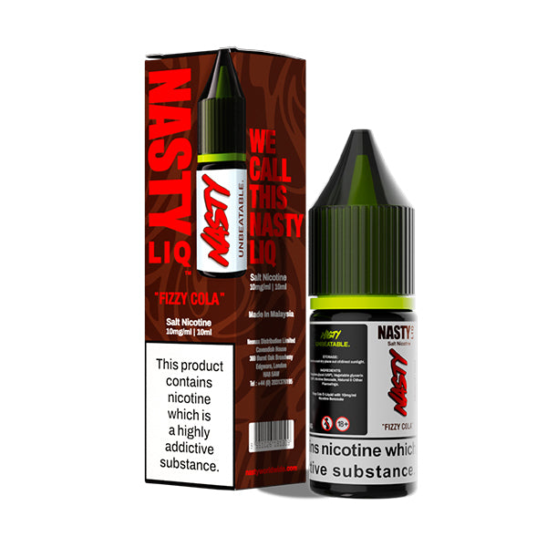 Nic Salt Nasty Liq - Fizzy Cola