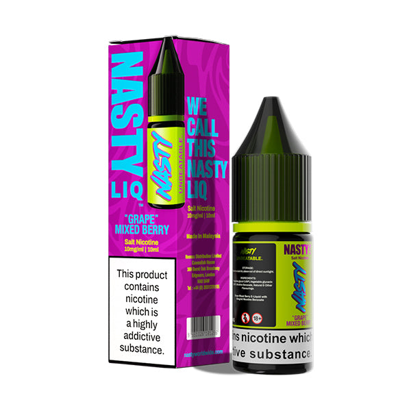Nic Salt Nasty Liq - Grape Mixed Berry