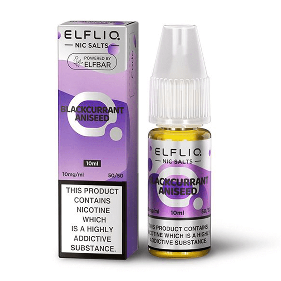 Nic Salt Elfliq - Blackcurrant Aniseed