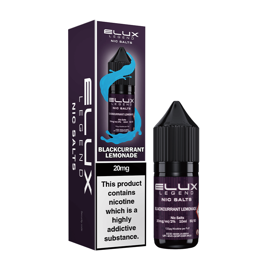 Nic Salt Elux - Blackcurrant Lemonade