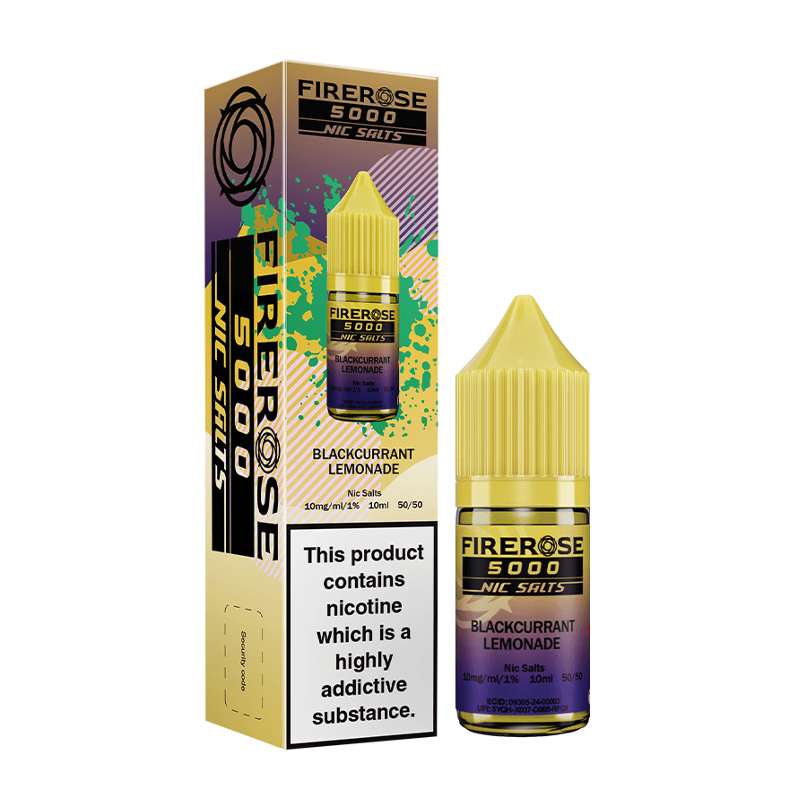 Nic Salt Firerose - Blackcurrant Lemonade