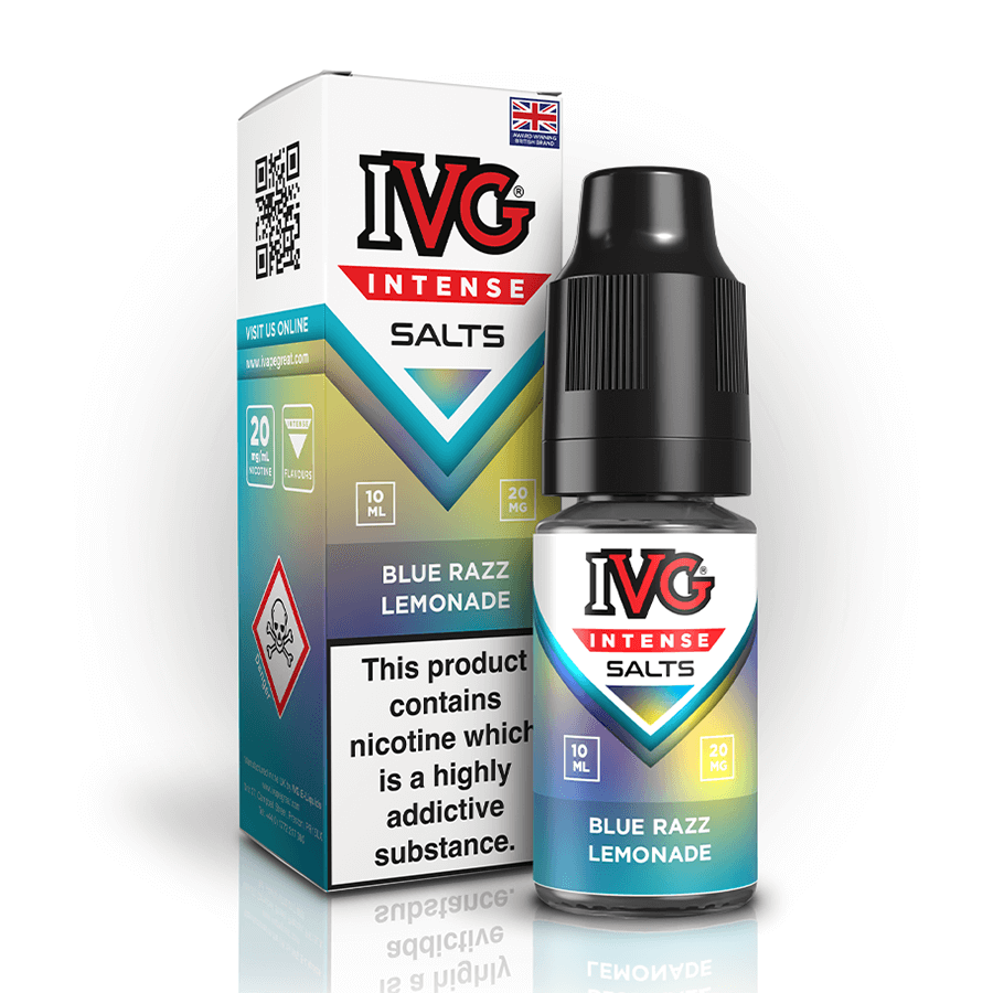 Nic Salt IVG Intense Salts - Blue Razz Lemonade