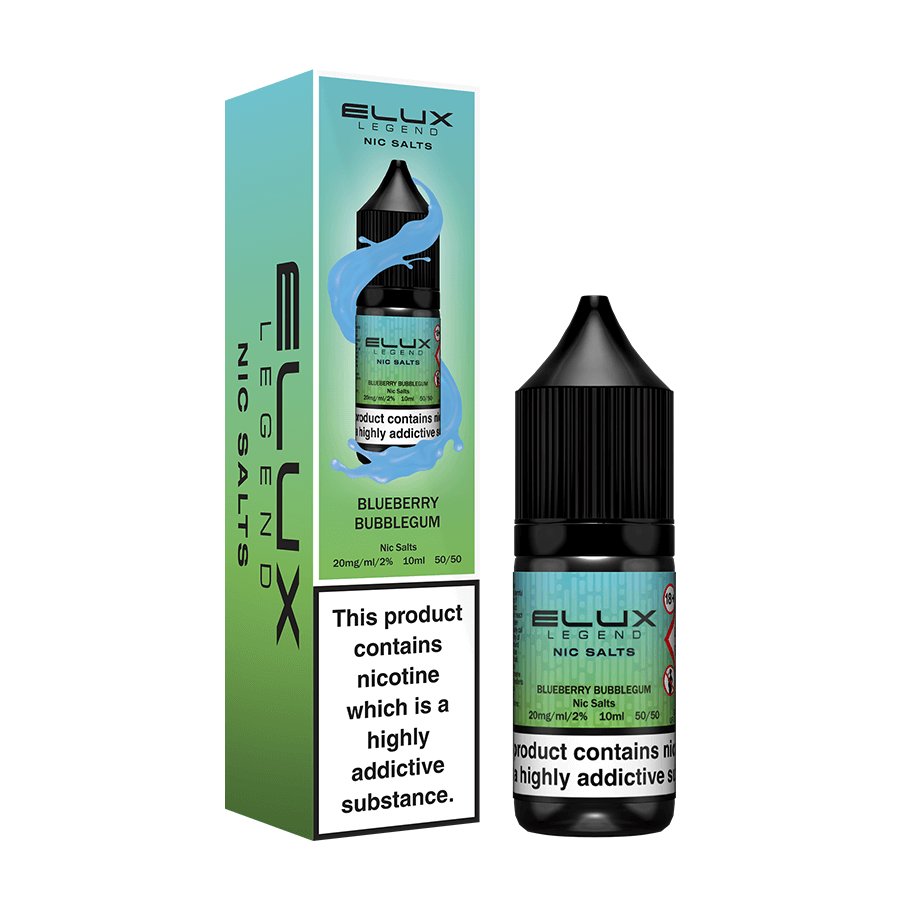 Nic Salt Elux - Blueberry Bubblegum