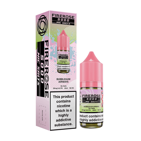 Nic Salt Firerose - Bubblegum Airways