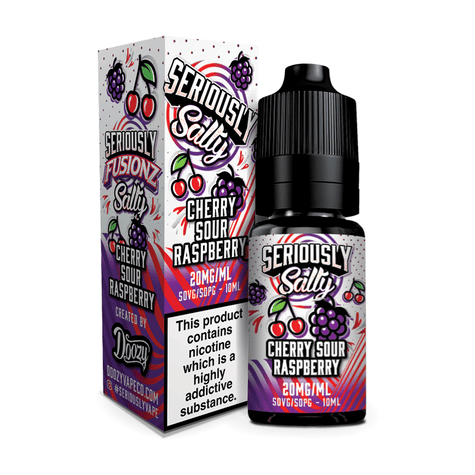 Nic Salt Seriously Salty Fusionz - Cherry Sour Raspberry