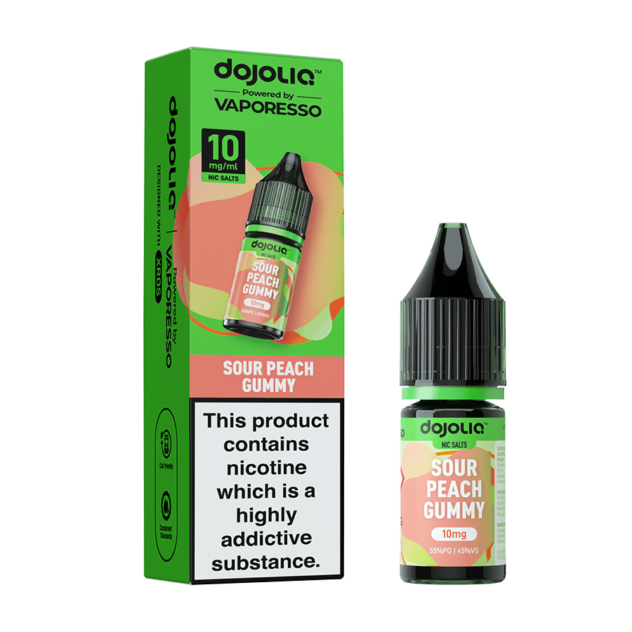 Nic Salt Dojo Liquids - Sour Peach Gummy