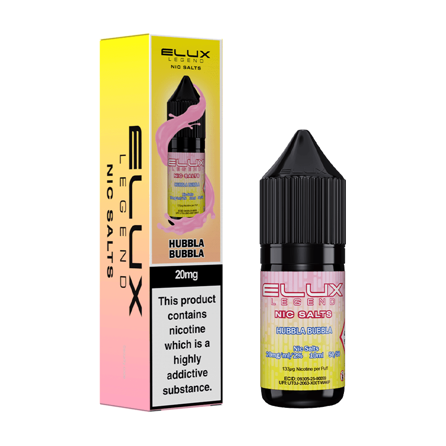 Hubbla Bubbla Elux Nic Salt E-Liquid