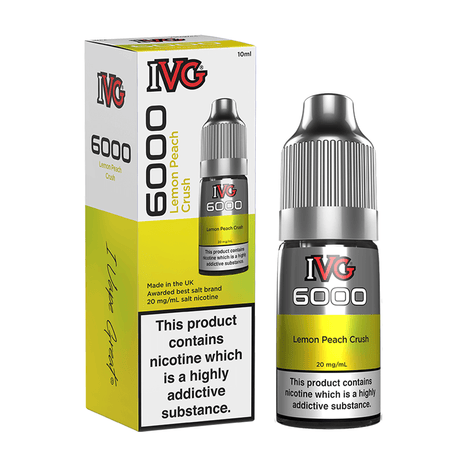 Nic Salt IVG 6000 - Lemon Peach Crush