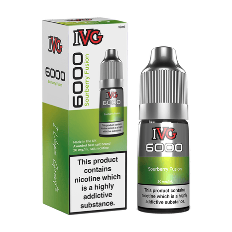 Nic Salt IVG 6000 - Sourberry Fusion