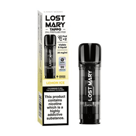 Lost Mary Tappo Prefilled Pods - Lemon Ice