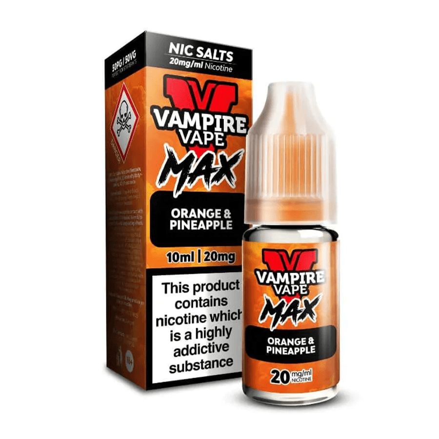 Nic Salt Vampire Vape Max - Orange Pineapple