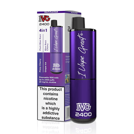 IVG 2400 Multi Flavour Disposable - Purple Edition
