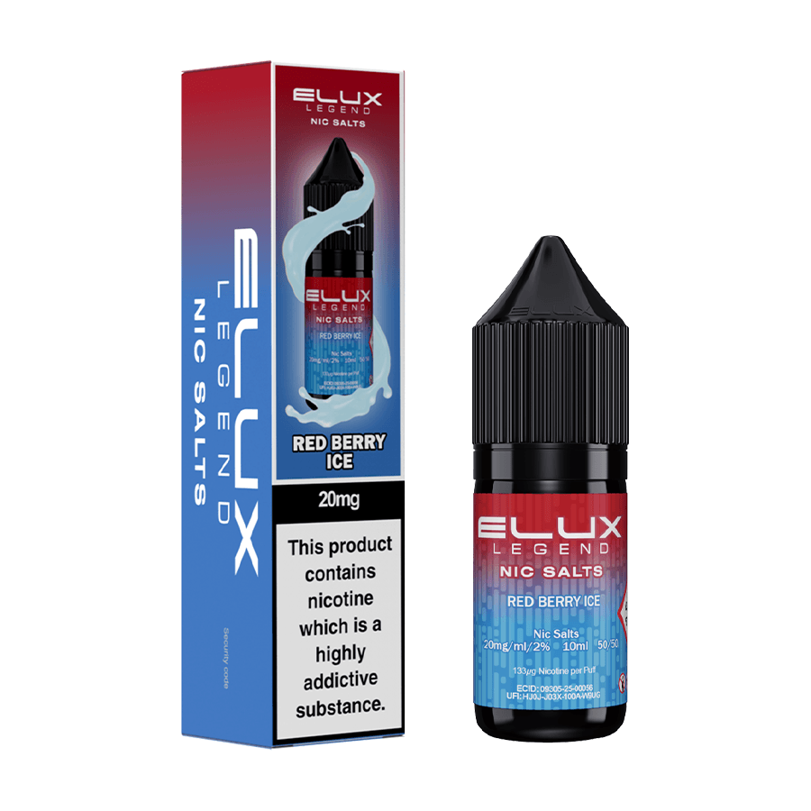 Red Berry Ice Elux Nic Salt E-Liquid