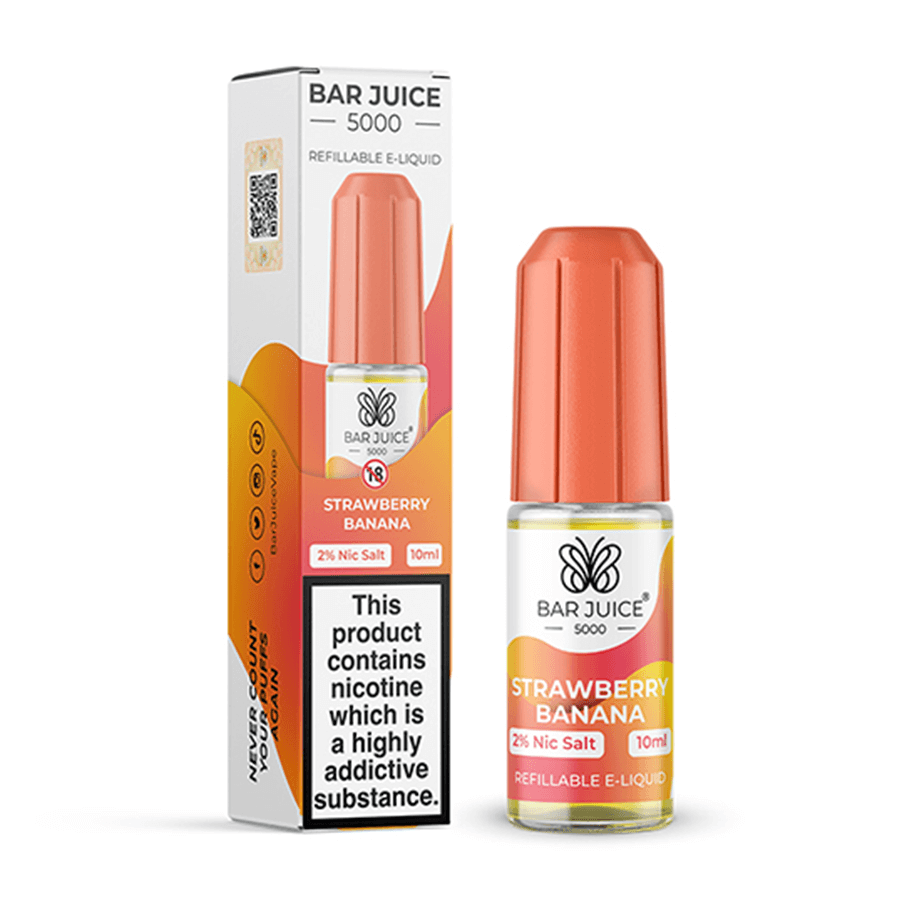Nic Salt Bar Juice 5000 Strawberry Banana