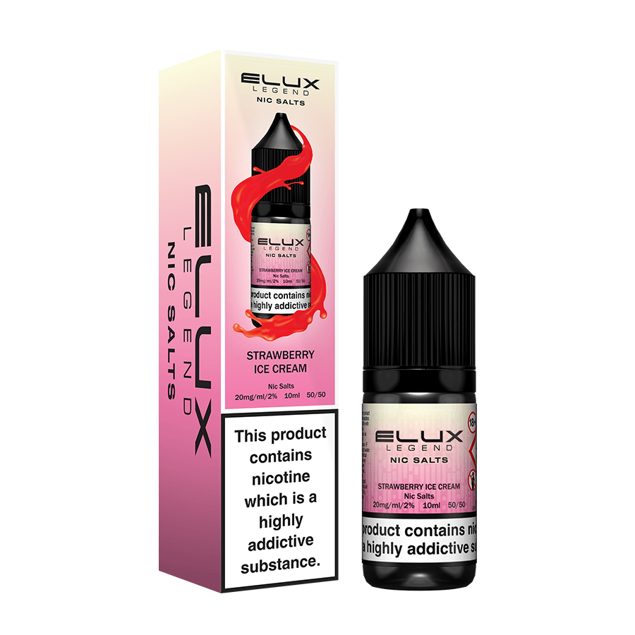 Nic Salt Elux - Strawberry Ice Cream