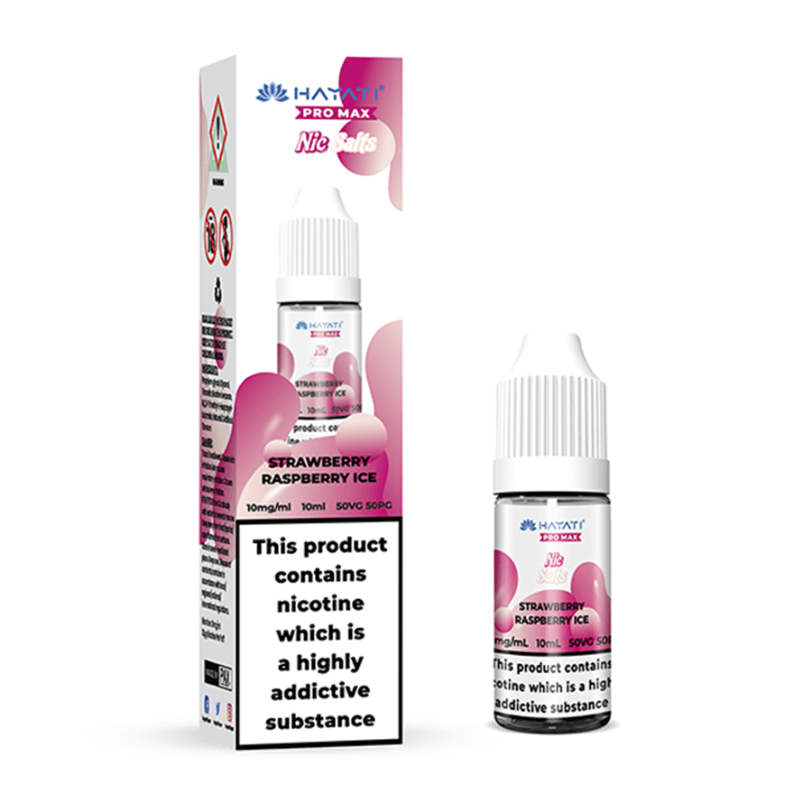 Nic Salt Hayati Pro Max - Strawberry Raspberry Ice