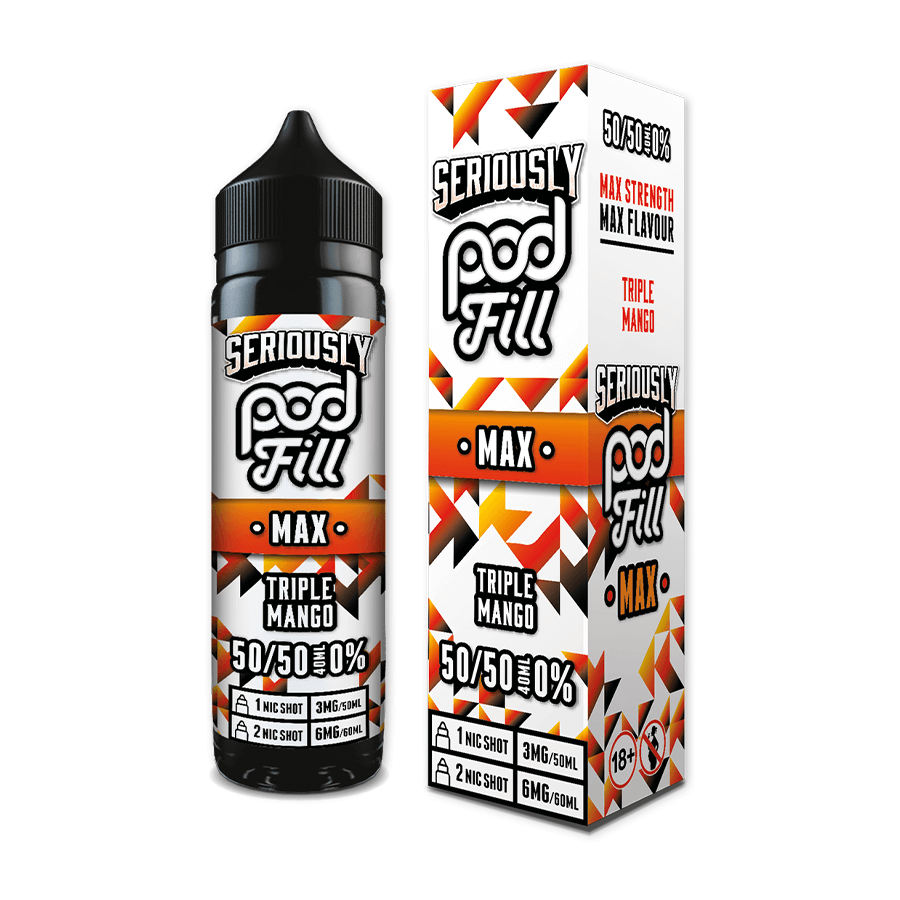 40ml Podfill Max Doozy - Triple Mango
