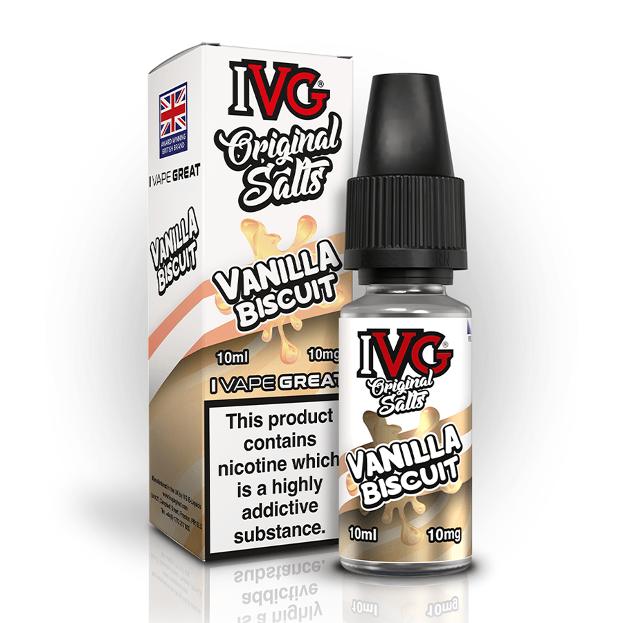 Nic Salt IVG - Vanilla Biscuit