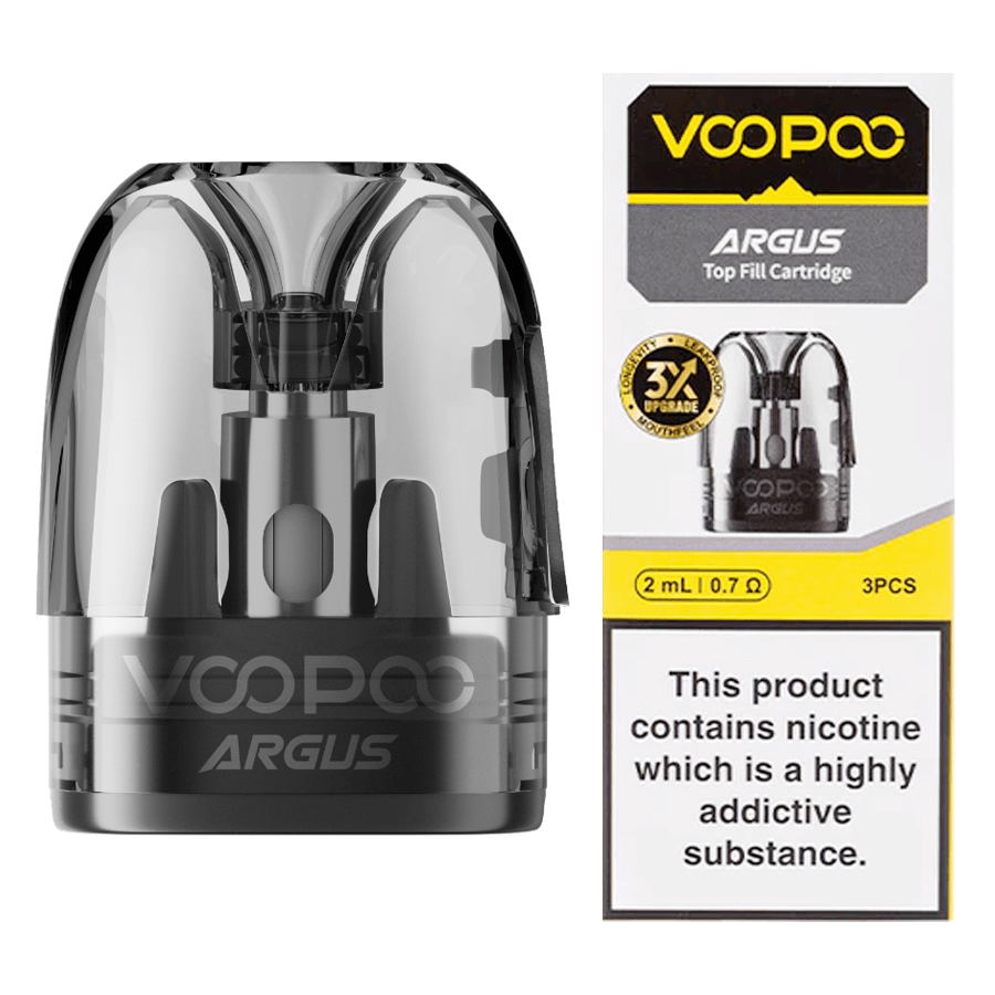 VooPoo Argus Top Fill Cartridge 3pk  TABlites Wholesale