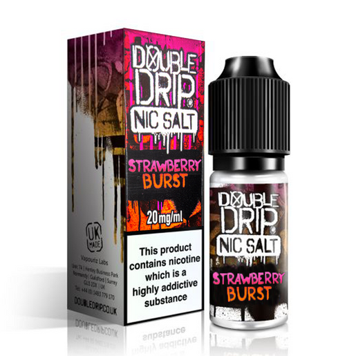 Nic Salt Double Drip Strawberry Burst