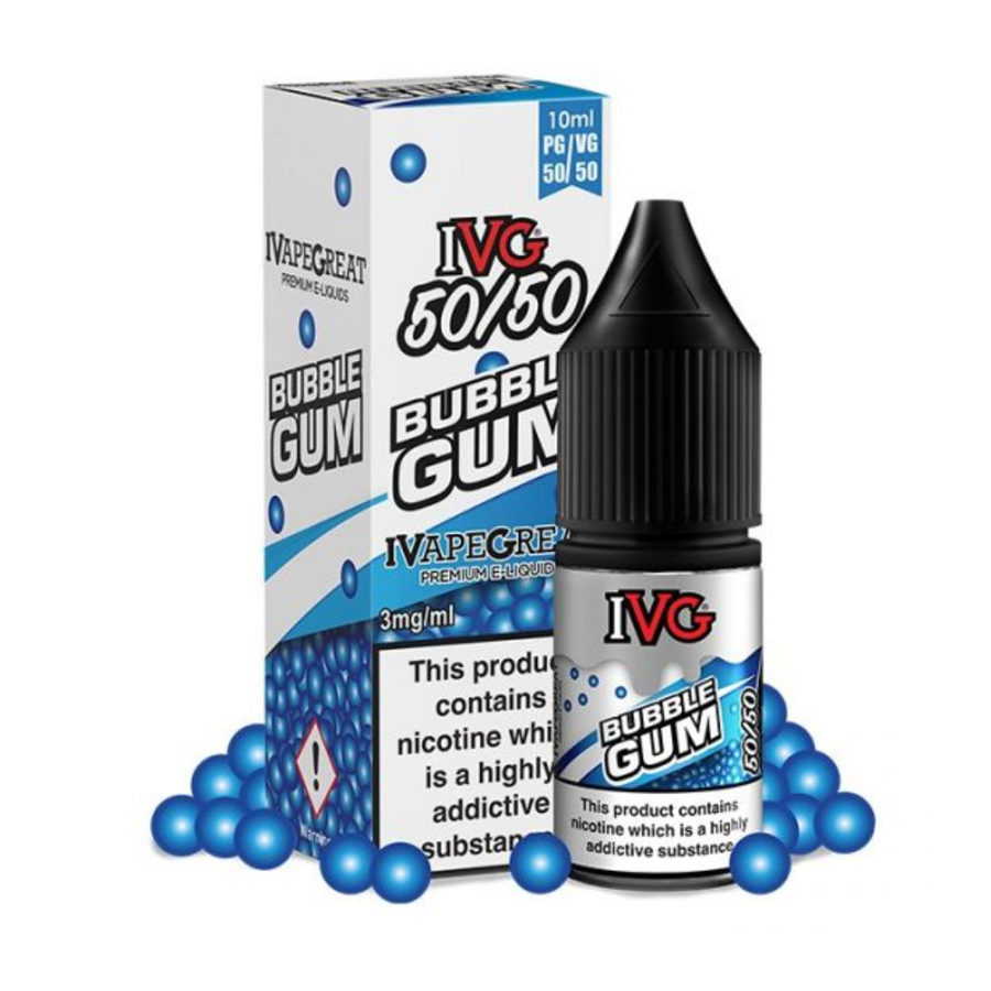10ml IVG 50/50 Bubblegum