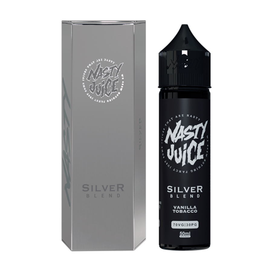 50ml Nasty Juice Tobacco Silver Blend