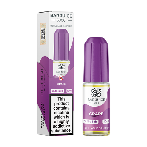 Nic Salt Bar Juice 5000 Grape