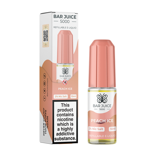 Nic Salt Bar Juice 5000 Peach Ice