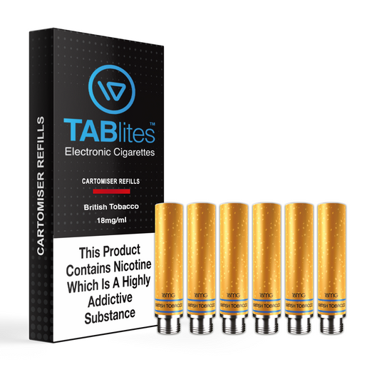 TABlites British Tobacco Cartomisers V2