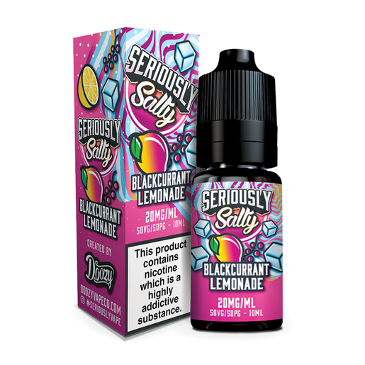 Nic Salt Seriously Salty Blackcurrant Lemonade