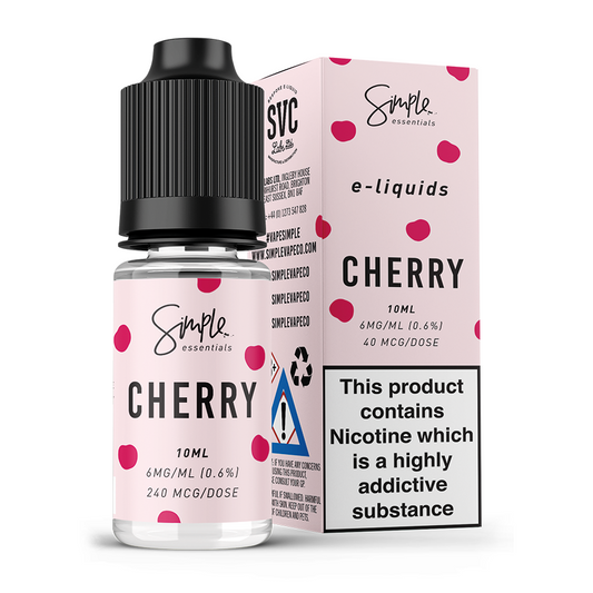 10ml 50/50 Simple Essentials Cherry