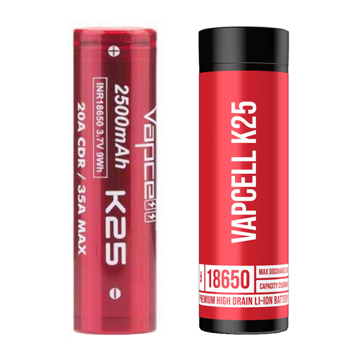 Vapcell K25 18650 Battery