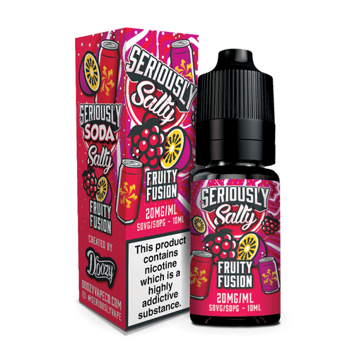 Nic Salt Seriously Salty Soda Fruity Fusion