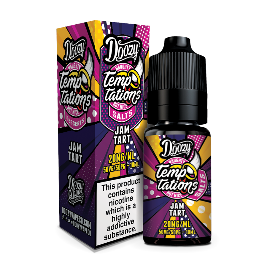 Nic Salt Doozy Temptations - Jam Tart
