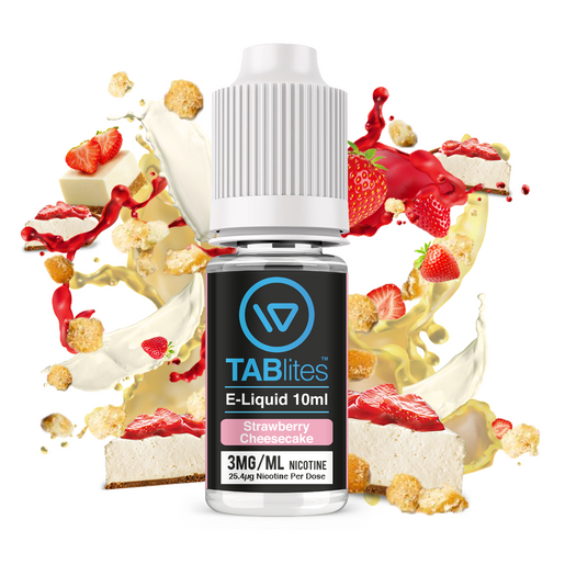 10ml Tablites Strawberry Cheesecake E-Liquid