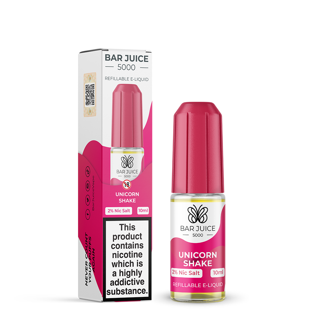 Nic Salt Bar Juice 5000 Unicorn Shake