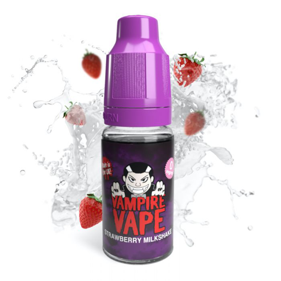 10ml Vampire Vape Strawberry Milkshake