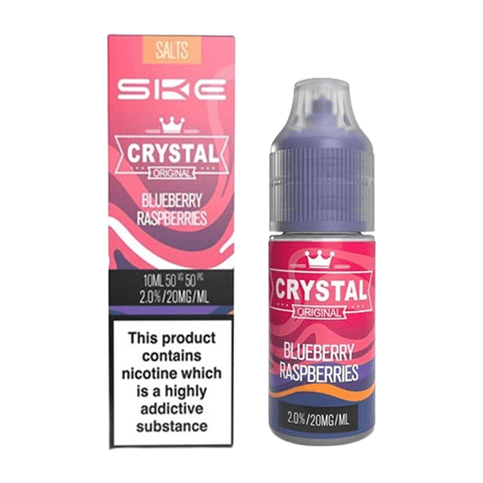 Nic Salt SKE Crystal Original Salts - Blueberry Raspberries V1