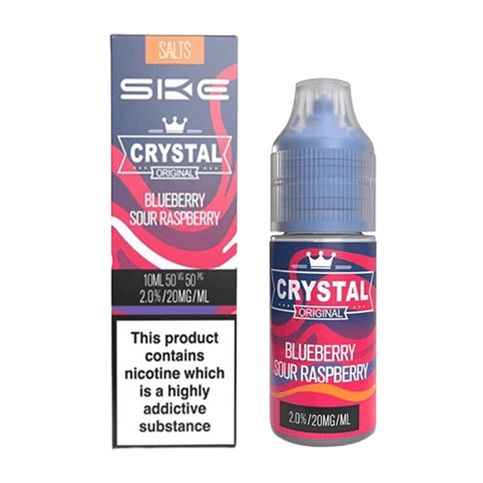 Nic Salt SKE Crystal Original Salts - Blueberry Sour Raspberry V1