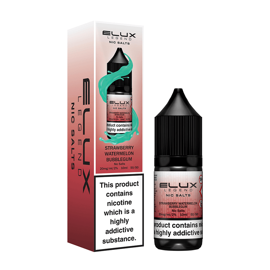 Nic Salt Elux - Strawberry Watermelon Bubblegum