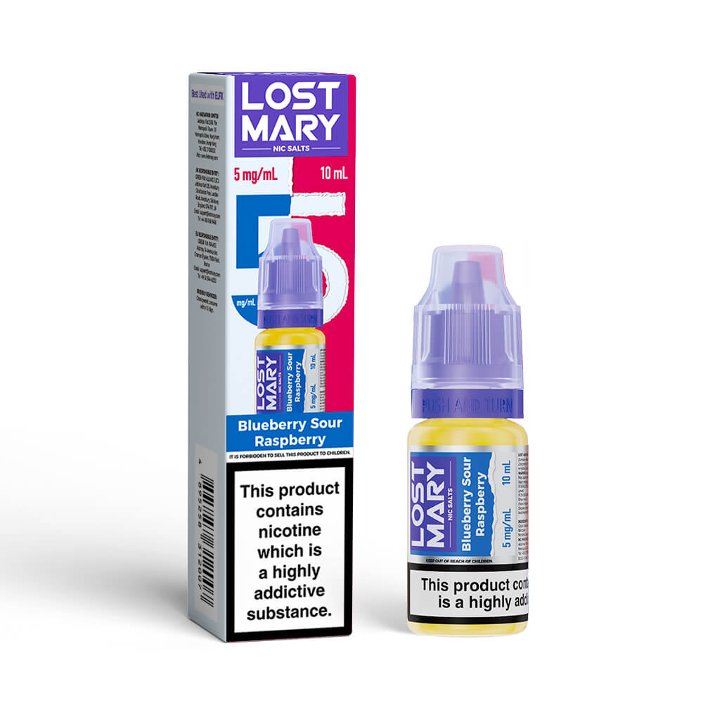 Nic Salt Lost Mary - Blueberry Sour Raspberry