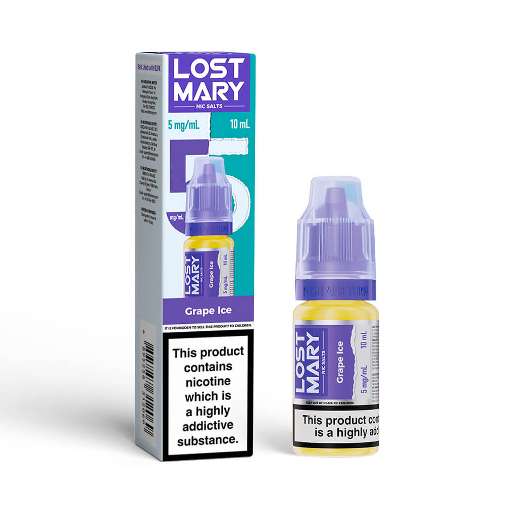 Nic Salt Lost Mary - Grape Ice