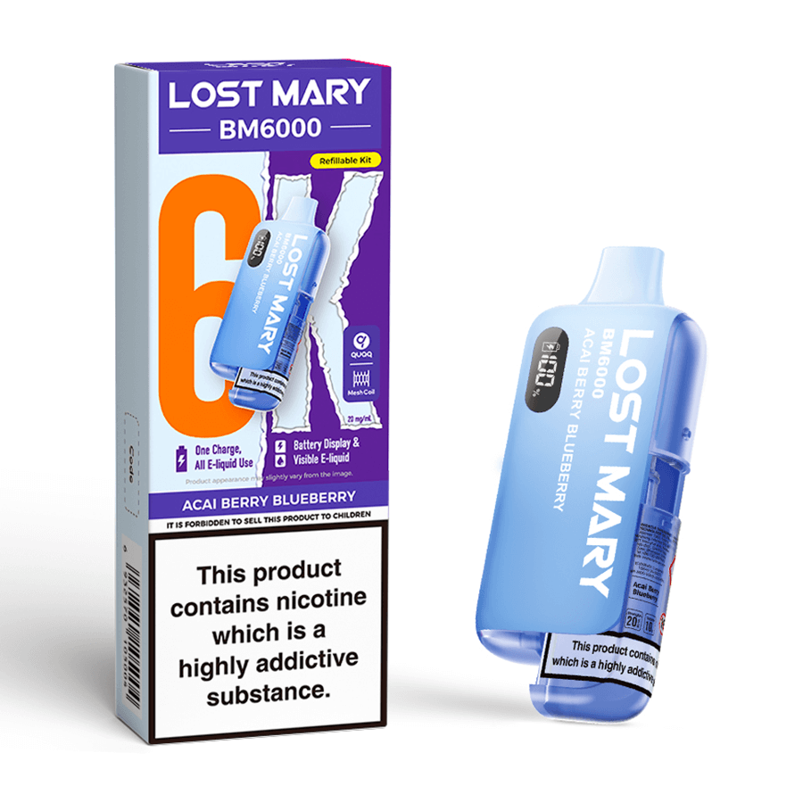 Lost Mary BM6000 Kit – TABlites Wholesale