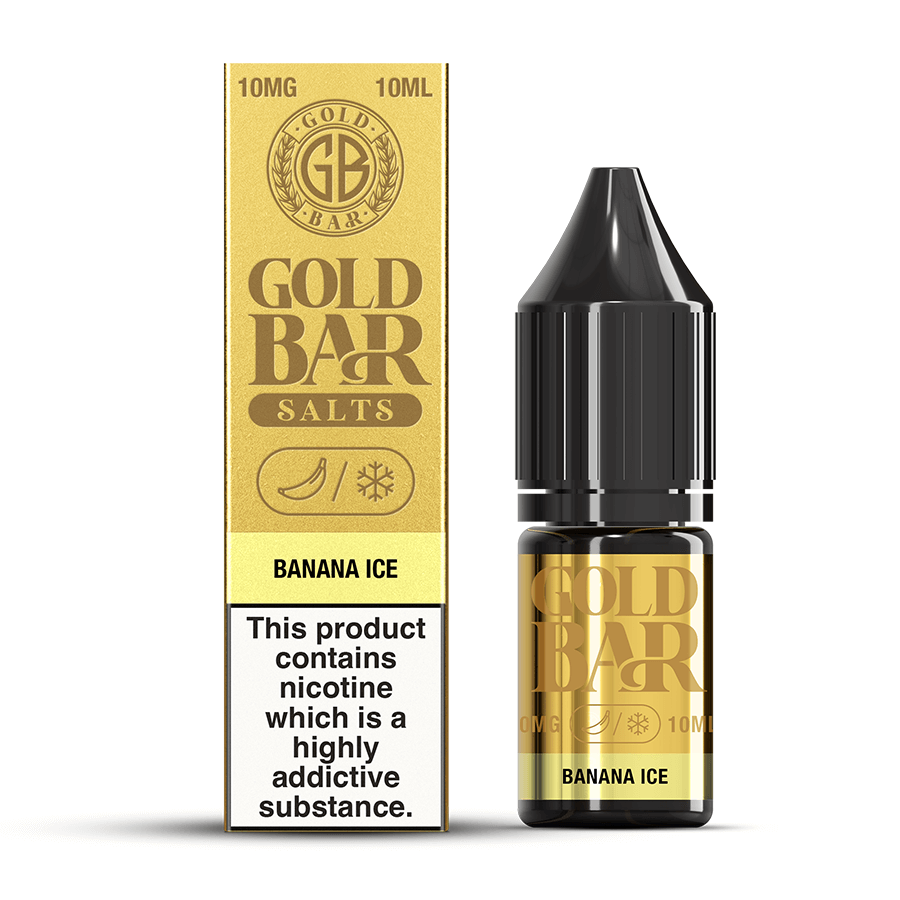 Nic Salt Gold Bar - Banana Ice