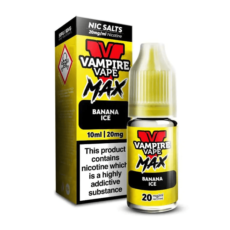 Nic Salt Vampire Vape Max - Banana Ice