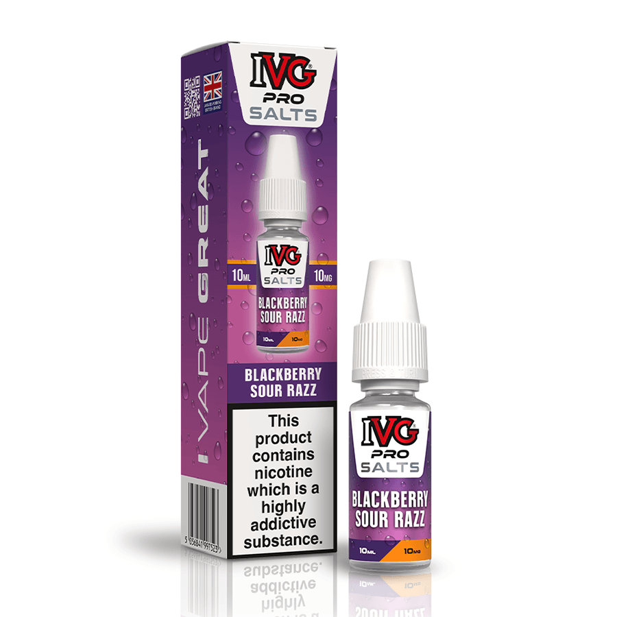 Nic Salt IVG Pro - Blackberry Sour Razz