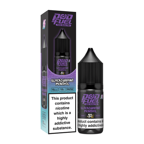 Nic Salt Pod Fuel - Blackcurrant Menthol