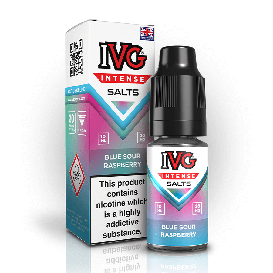 Nic Salt IVG Intense Salts - Blue Sour Raspberry