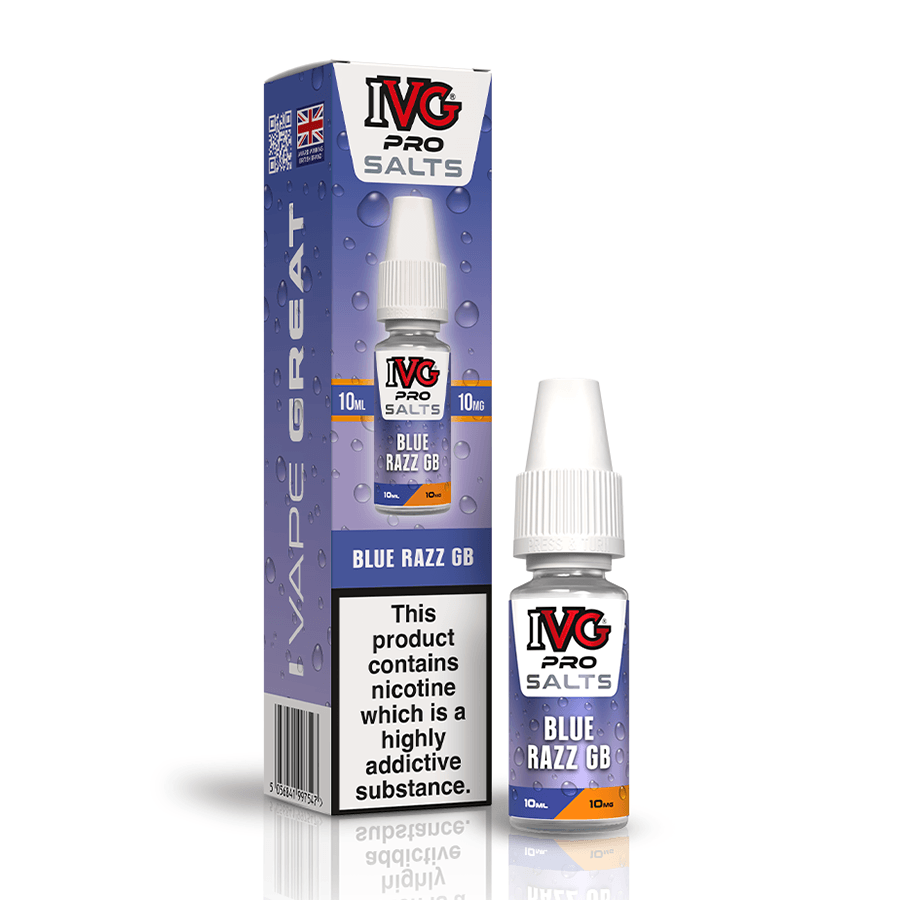 Nic Salt IVG Pro - Blue Razz GB